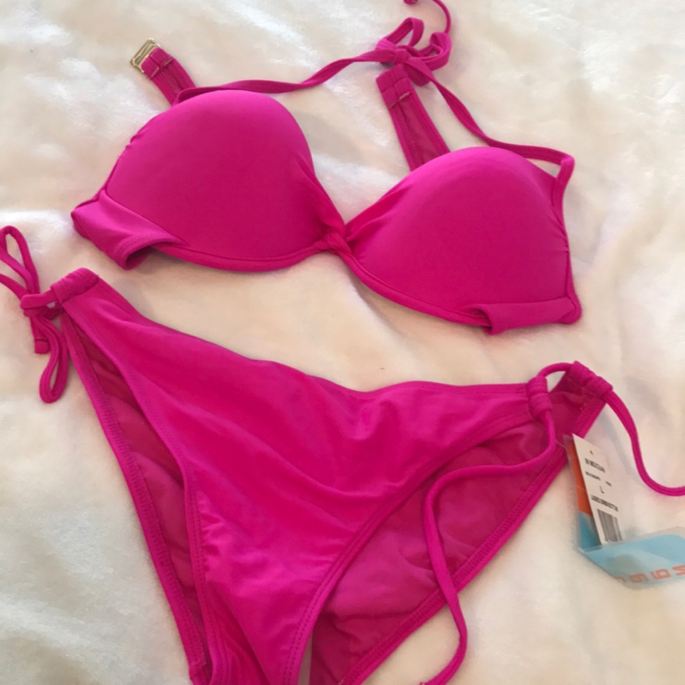 Bikini set. Large bottoms and XL top
